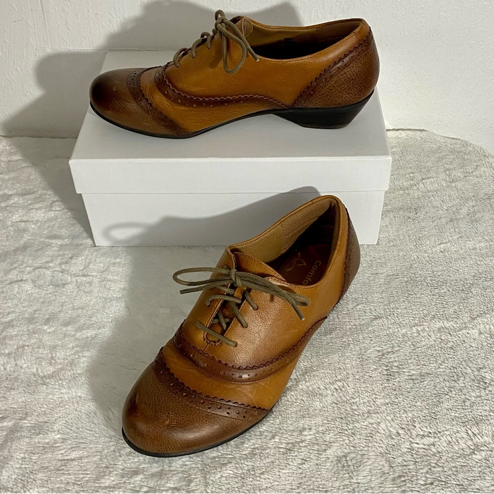 Brown Oxford Women's Shoes